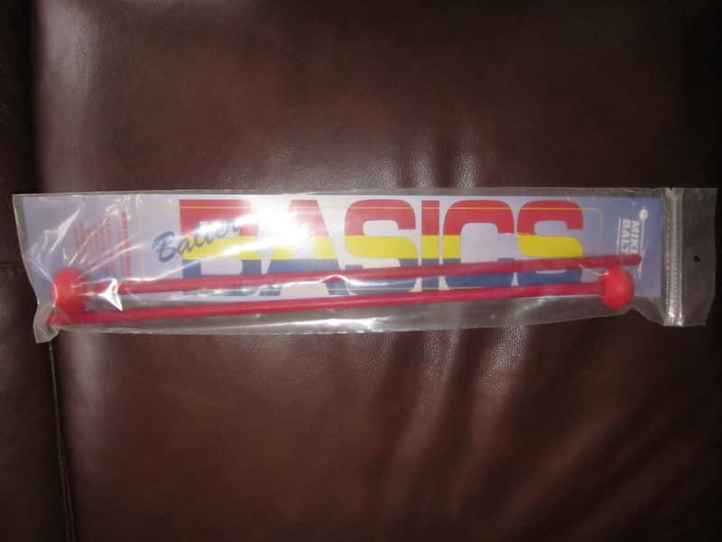 Mike Balter Basics Soft Rubber Birch Handles Keyboard Mallets BB9 image 1
