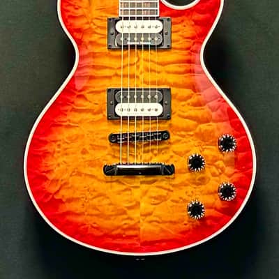 Dean Dean Thoroughbred Select Floyd Quilted Maple 2021 - Natural Black Burst image 2