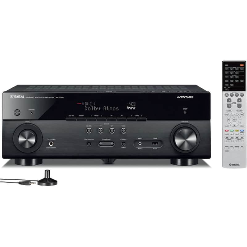 Yamaha - RX-A670 - AVENTAGE 7.2-Channel Network A/V Receiver image 1