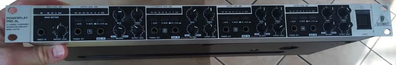 Behringer Powerplay Pro-XL 4 channel headphone distribution amplifier image 1
