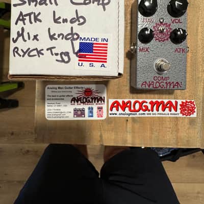 Analogman Small CompROSSor REV5 compressor pedal Purchased 2023 image 2