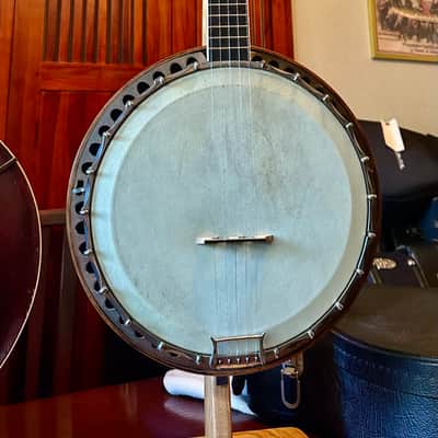 Barnes and Mullins London vintage five string resonator Mahogany image 1