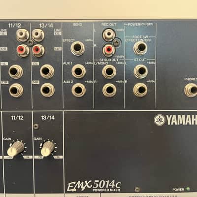 Yamaha EMX5014C 14 Input Compact 500w Powered Mixer image 4