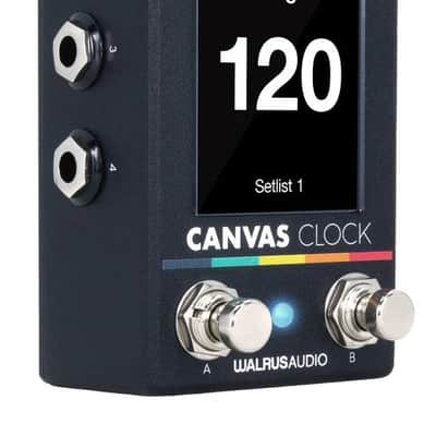 Walrus Audio Canvas Clock image 1