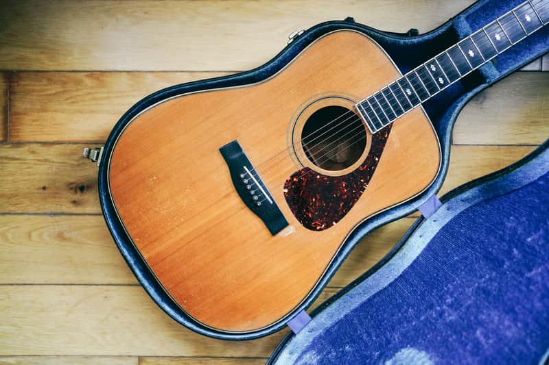 1970s Yamaha L-5 (Early Version) – Made in Japan | Solid Top | L (Luxury) Series | Original Hard Case | Low Action image 1