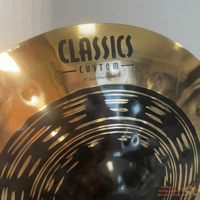 Meinl Classics Custom 15” Dual Hihat Cymbals image 3
