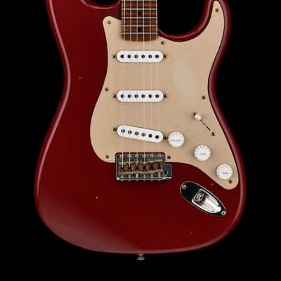 Fender Custom Shop Limited Edition 1954 Roasted Stratocaster Journeyman Relic - Cimarron Red #0482 image 1