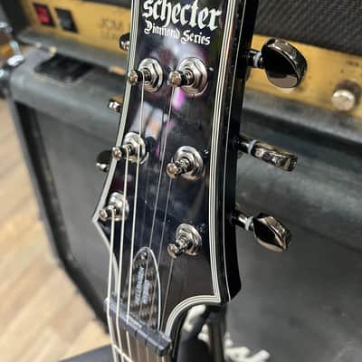 Schecter Hellraiser Hybrid C-1 2014 - Present - Trans Black Burst image 6