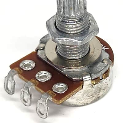 Set of 4 Squier Modders Dime Size A500K Split Shaft Potentiometer image 3