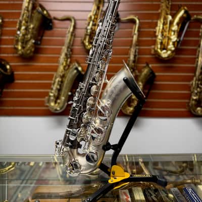 Cannonball Hotspur T5 Silver Black Big Bell Stone Series Tenor Saxophone image 7