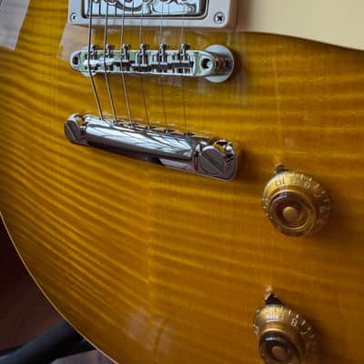2025 Gibson Custom Shop Les Paul ‘59 Reissue R9 PSL Gloss - Green Lemon Fade Burst image 4