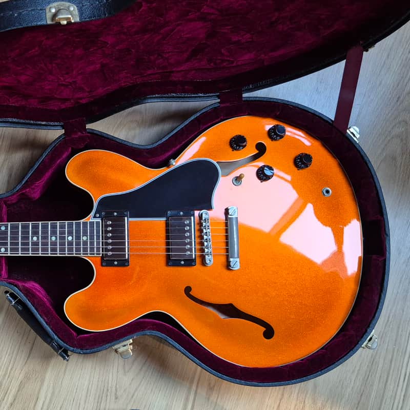 Gibson 1959 ES-335 Navelina Gold Sparkle 2013 - Navelina Gold Sparkle image 1