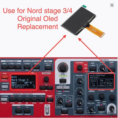Nord - Wave 2 , Electro 5D/HP 6D , Stage 3 , Piano 3/4 - OLED display image 1