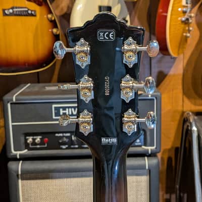 Guild Newark St. Collection Aristocrat HH 2020 - Present - Trans Black Burst image 6