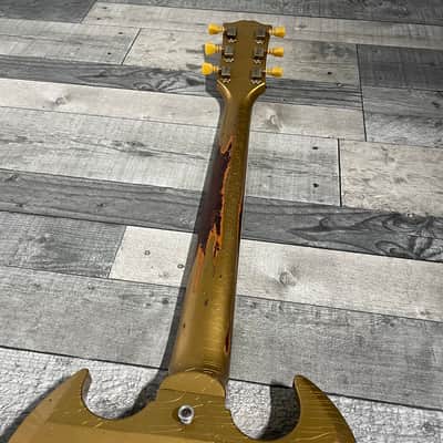 2025 Gibson Custom Murphy Lab Ultra Heavy Aged ‘61 SG Standard - Double Gold image 7