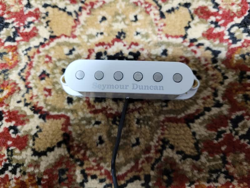 Seymour Duncan STK-S7 Vintage Hot Stack Plus Strat Pickup 2010s - White image 1