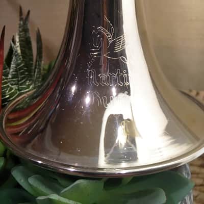 VINTAGE MARTIN BUSINE SCHENKELAAR LB Bb TRUMPET image 2