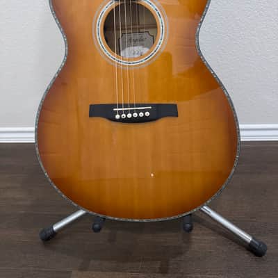 PRS SE A50E Angelus with Fishman GT1 Pickup Tobacco Sunburst image 2