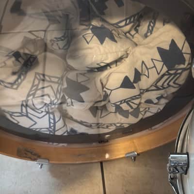PDP PDCM1822KKBL Concept Maple Series 18x22" Bass Drum with Chrome Hardware 2010s - White image 4