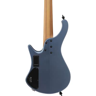 Ibanez Bass Workshop EHB1005F-AOM Fretless Arctic Ocean Matte - 5-String Electric Bass image 5