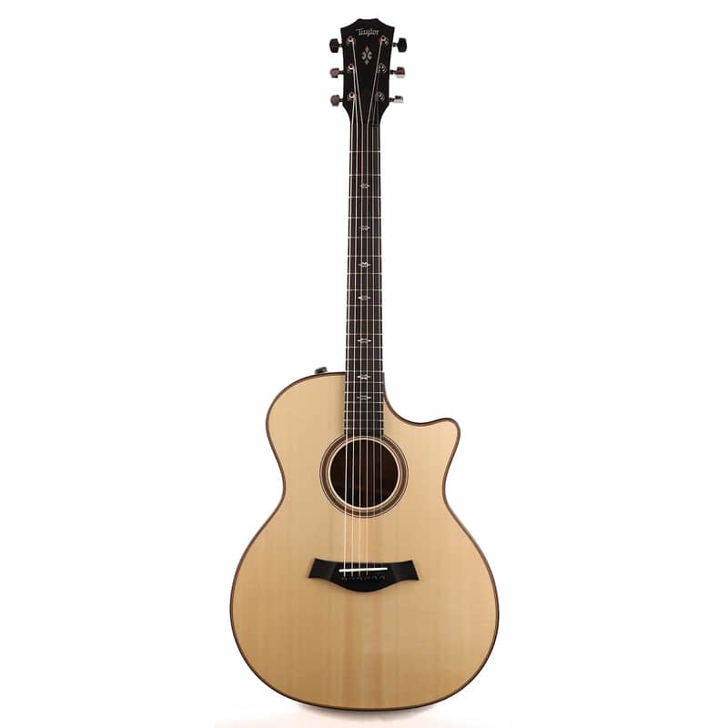Taylor 714ce Ltd Lutz Spruce / Blackheart Sassafras image 1