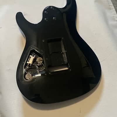 1994 Japan Ibanez S540 S Series Mahogany Glossy Black Guitar Body Lo-Pro Edge Tremolo Ready image 14