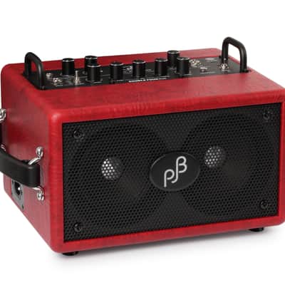 Phil Jones BG-80 Double Four Plus 90-Watt 2x4" Bass Combo in Red image 1