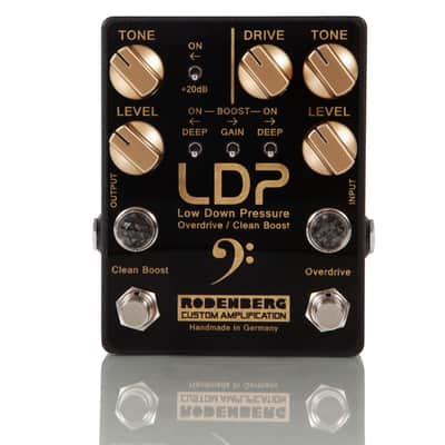 LDP (OD/CB) Overdrive/ Clean Boost for bass RODENBERG amplification image 1
