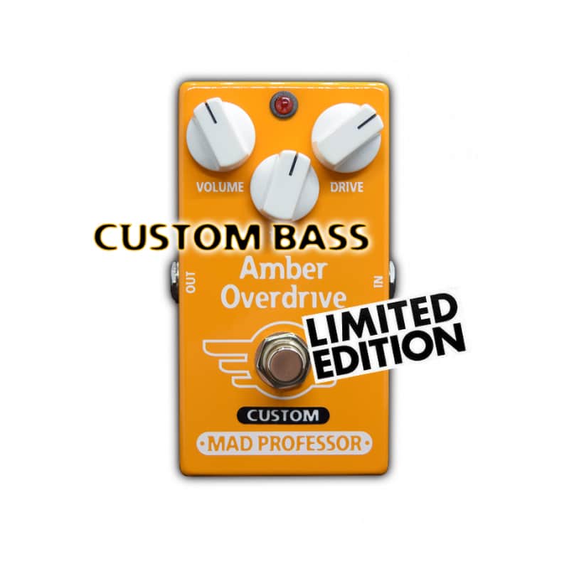 Mad Professor Custom Amber Overdrive for Bass Limited Edition image 1