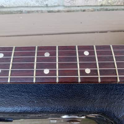 Vintage Circa 1965 Hofner 173 "Brokat" Vinyl Finish Electric Guitar w/ Original Hardshell Case! image 9
