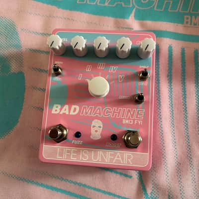 LIFE IS UNFAIR Bad Machine - Reverb Exclusive Pink/Blue/White image 3