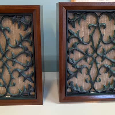 Vintage Coral BX-200 Speakers, 1968: Restored, Excellent | Reverb
