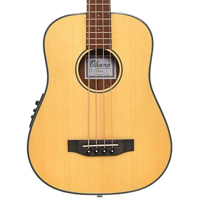 Ohana OBU-22 Acoustic-Electric Bass Ukulele (2021) image 1