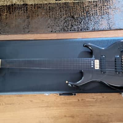 Alembic Europa 6-String Bass 1994, Fretless - Translucent Black image 15