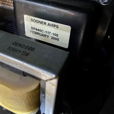 2005 Bogner Ecstasy 101B Tube Amp Head w/ Footswitch & Road Case image 11