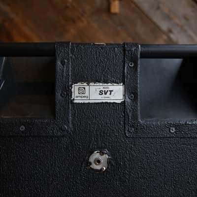 1970s Ampeg SVT 8x10 Flatback Bass Cabinet image 11