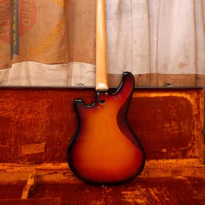 1970's Yamaha SB-55 Sunburst Bass Guitar image 7