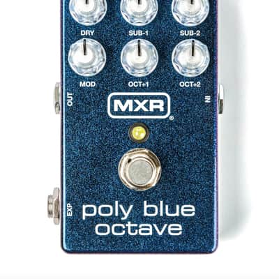 MXR M306 Poly Blue Octave pedal Polyphonic with Fuzz and Modulation. New! image 1