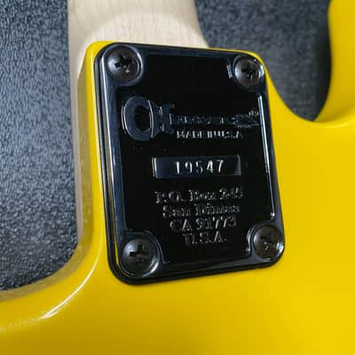 NEW ! Charvel USA Custom Shop Limited Edition San Dimas HS - Yellow Pearl Finish - Authorized Dealer - G07165 image 12