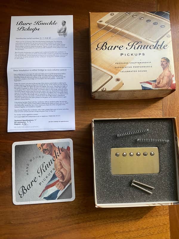 Bare Knuckle The Mule humbucking pickup - aged nickel cover image 1