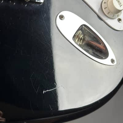 Vintage 1989 Fender Clapton Blackie w/Van Zandts w/non-original case TSU25068 image 4