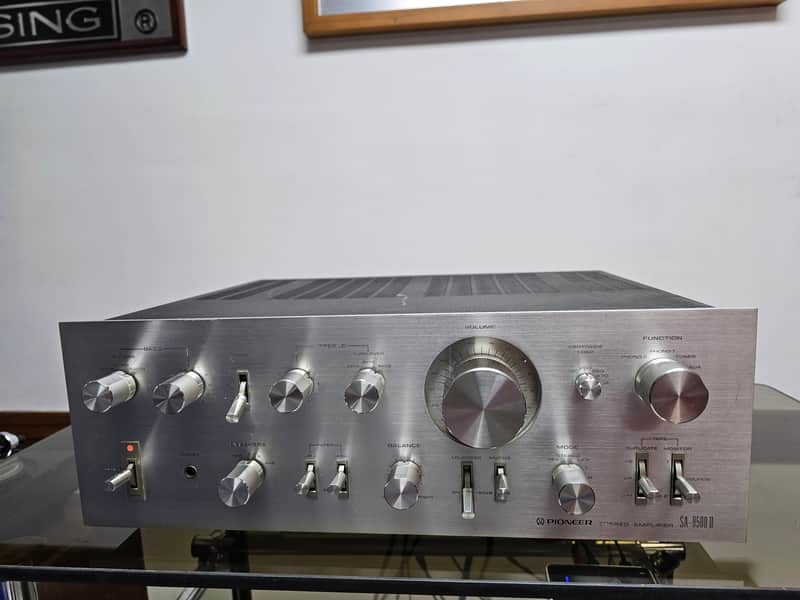 Pioneer SA-8500II Stereo Amplifier Serviced Operational.