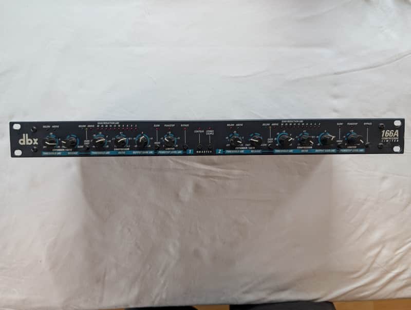 dbx 166A 2-Channel Compressor/Limiter | Reverb