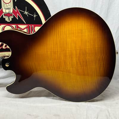 Yamaha SA2200 sa-2200 Semi-Hollowbody Guitar with Gator Case 2020 image 12
