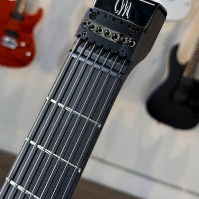 Mayones Hydra Elite 7 - Slate Blue Gray Satin Monolith Custom Color - Custom Shop Headless image 9