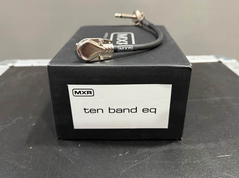 Dunlop MXR M108S 10-Band EQ Pedal w/New Patch Cable image 1