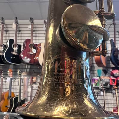 Vintage King HN White Co. Straight Soprano (B flat) Saxophone 1920s image 2