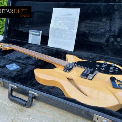 ♚STUNNING♚ Vintage 1986 Rickenbacker 330-12 String ♚MapleGlo♚360♚£100 PRO SET UP! image 1