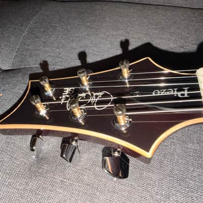 PRS SE HOLLOWBODY II PIEZO ORANGE TIGER SMOKEBURST, MINT, UPGRADED TUNERS! image 6