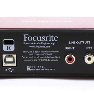 Focusrite Scarlett Solo 2nd Gen USB Audio Interface image 4